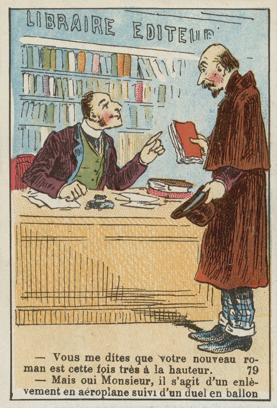 Edebi karikatür by European School