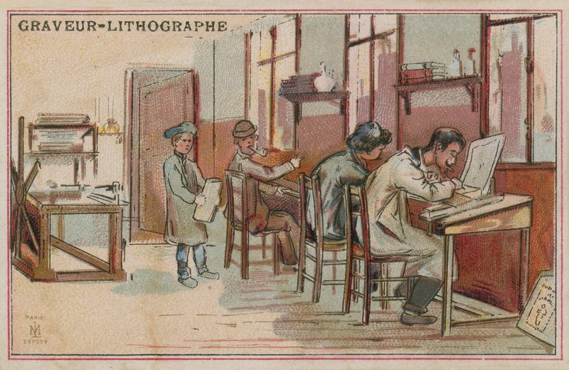 litografçılar by European School