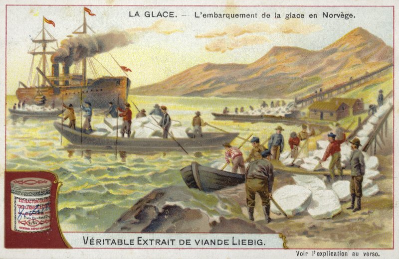 Bir gemiye buz yüklemek; Norveç by European School
