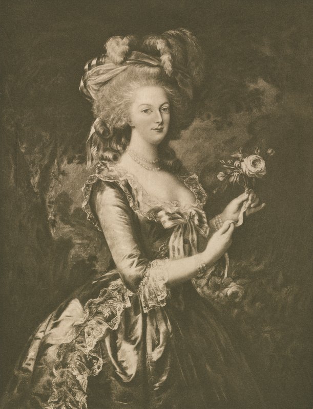 Marie Antoinette (taş) by European School