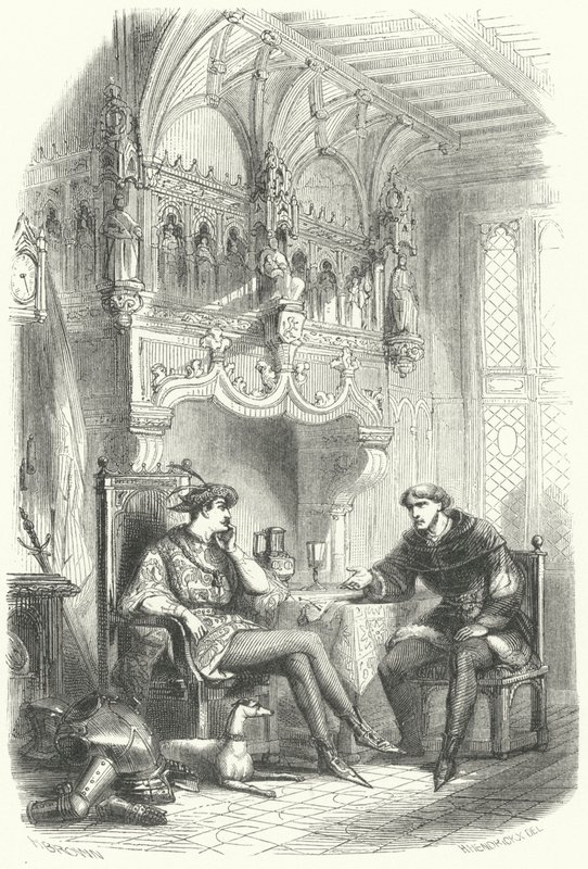 Flaman devlet adamı Jacob van Artevelde ile İngiltere Kralı III. by European School