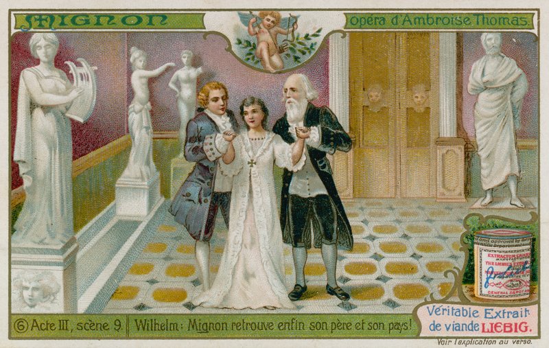 Mignon, Lothario ve Wilhelm by European School