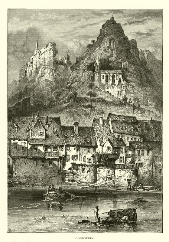 Oberstein (gravür) by European School