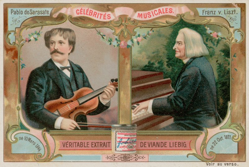 Pablo de Sarasate ve Liszt by European School