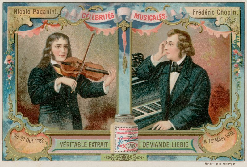 Paganini ve Chopin by European School