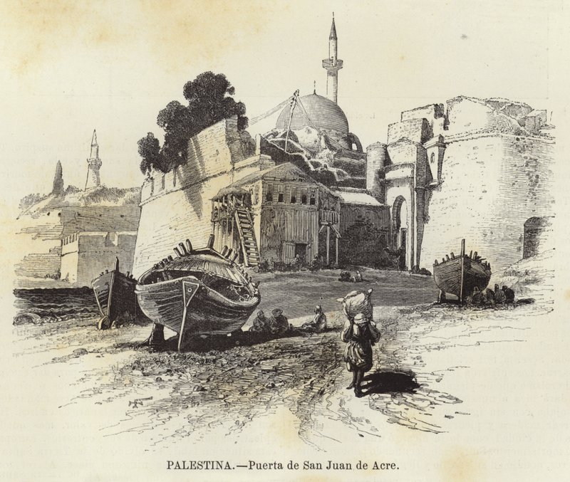 Filistin, St. John of Acre Kapısı by European School