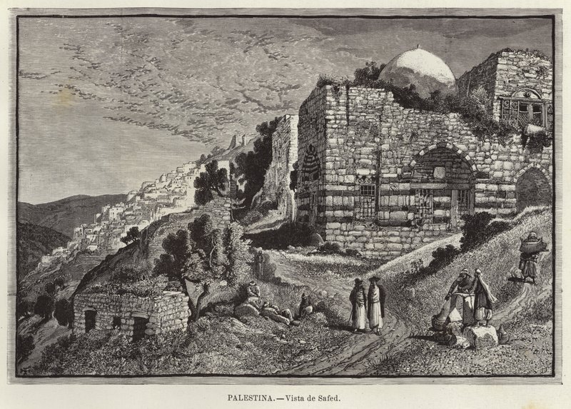 Filistin, Safed Manzarası by European School