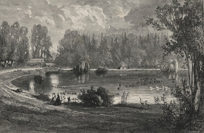 Anahtar Su Parçası, Touraine (gravür) by European School