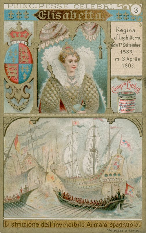 Kraliçe I. Elizabeth by European School