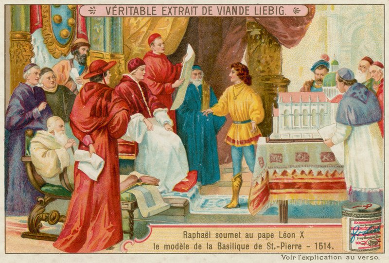 Raphael, Papa Leo X
