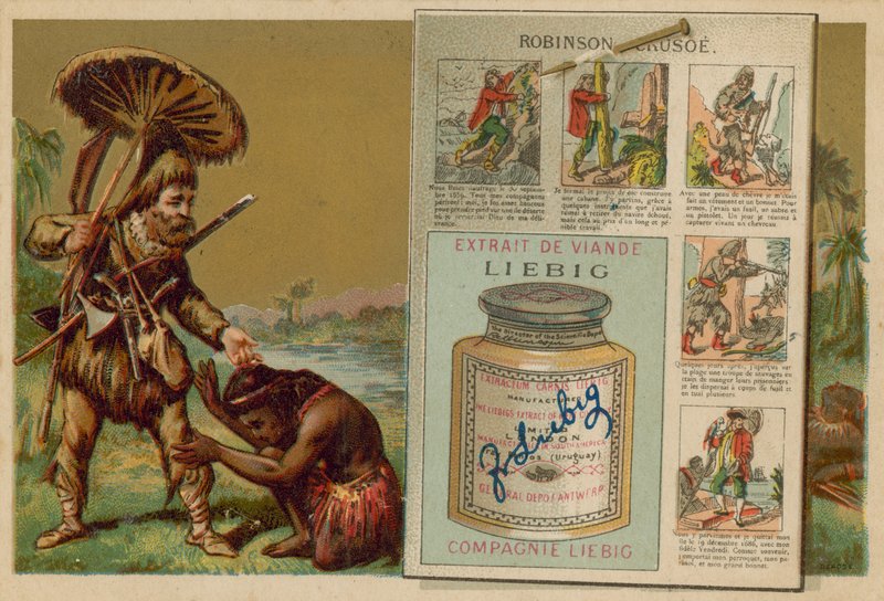 Robinson Crusoe by European School