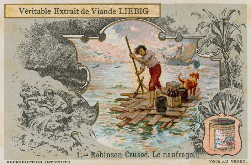Gemi enkazından sonra Robinson Crusoe by European School