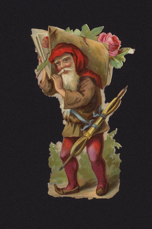 Noel Baba / Noel Baba (chromolitho) by European School