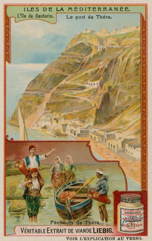 Santorini: Thira Limanı ve Balıkçıları by European School