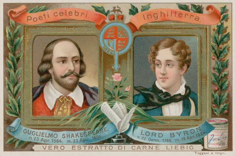 Shakespeare ve Byron by European School