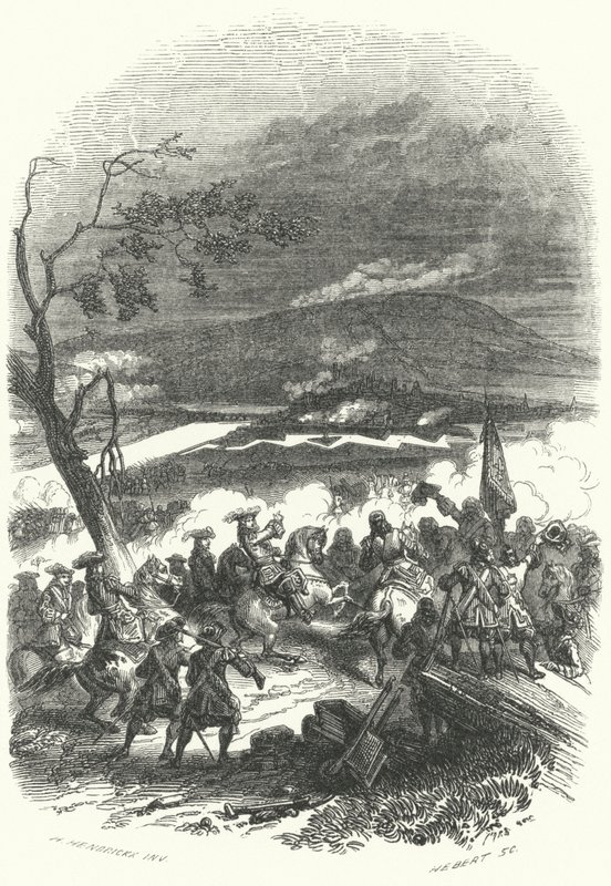 Fransa Kralı XIV.Louis tarafından Namur Kuşatması by European School