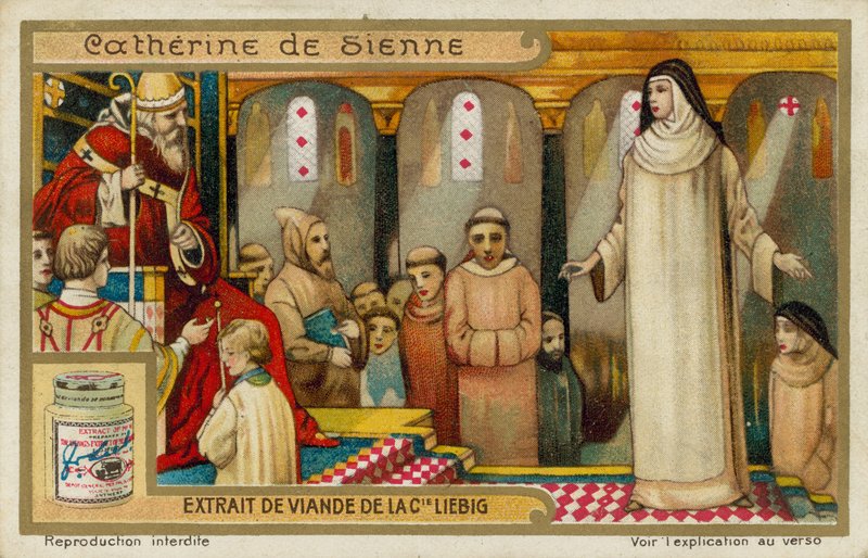 Sienalı Aziz Catherine by European School