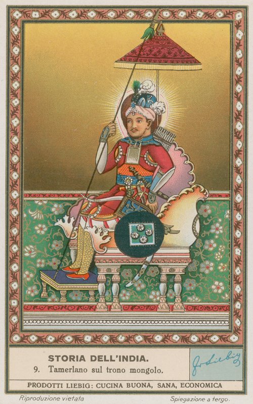 Moğol tahtında Timur by European School