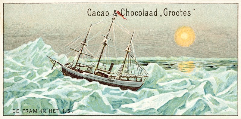 Buzdaki Çiftlik (chromolitho) by European School