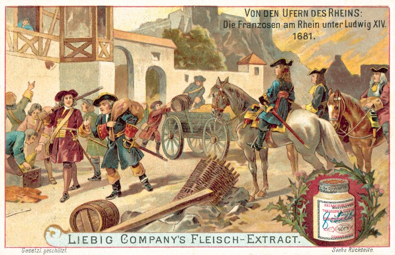 Louis XIV yönetimindeki Fransız Ordusu, 1681 by European School
