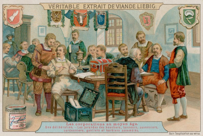 Kasaplar, Tabakçılar, Sabuncular, Ayakkabıcılar, Eldivenler ve Berberler Birliği Loncaları by European School