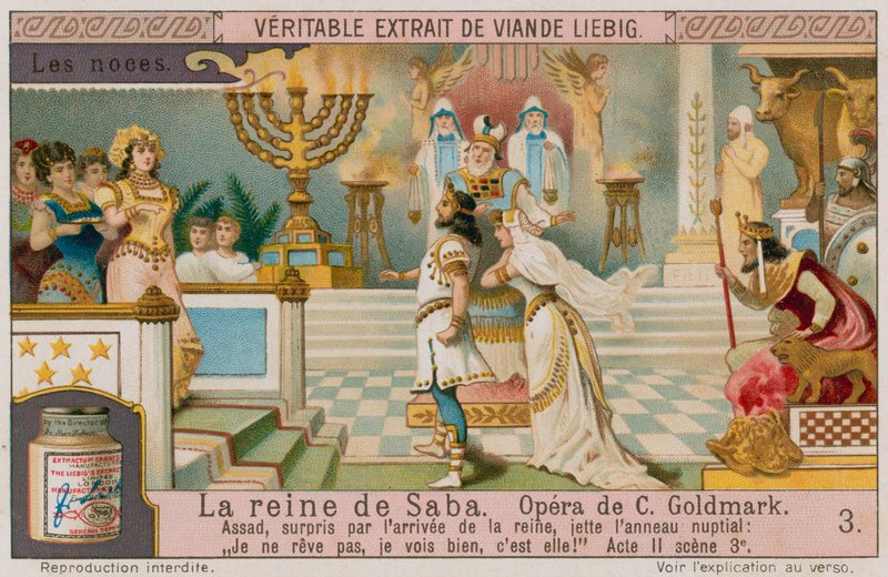 Sheba Kraliçesi, Esad ve Sulamitler