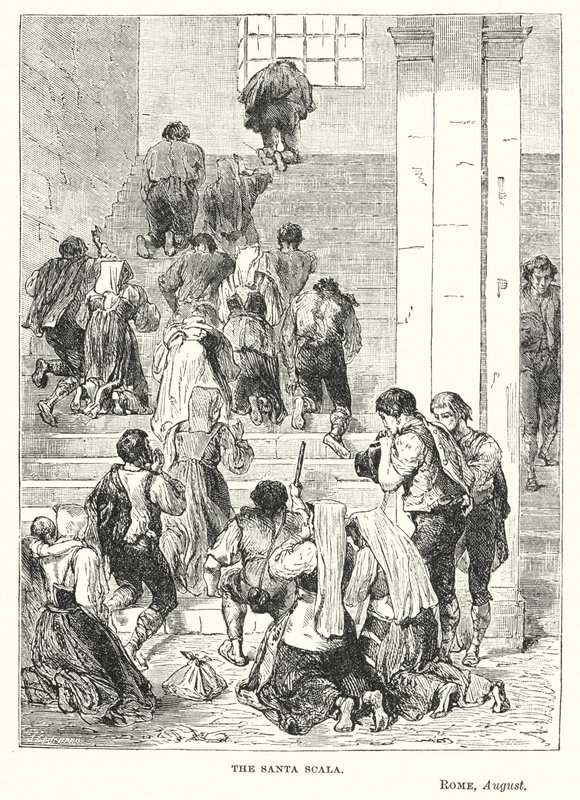 Santa Scala, Roma, Ağustos by European School