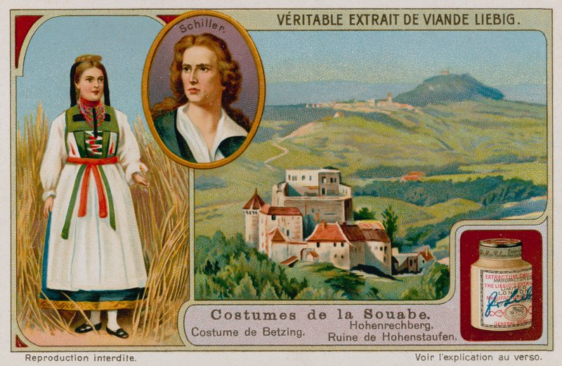 Betzing, Friedrich Schiller ve Hohenstaufen Kalesi