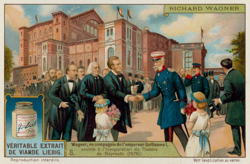Wagner ve Kaiser Wilhelm 1876