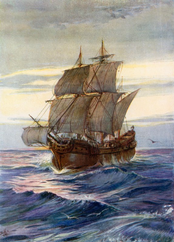 Genç Hacılar için İllüstrasyon by Evelyn Stuart Hardy