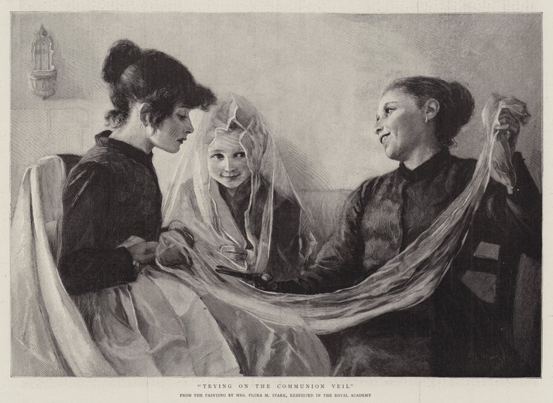 Komünyon Peçesini Denemek by F. M. Stark