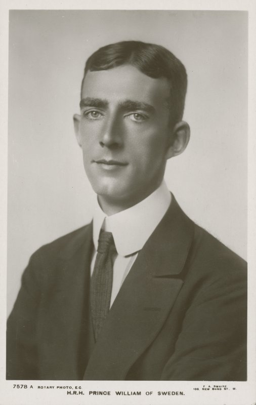 SAİK İsveç Prensi William, 1913 by F.A Swaine