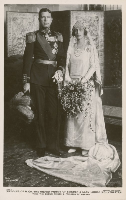 İsveç Veliaht Prensi Gustaf Adolf ve Leydi Louise Mountbatten