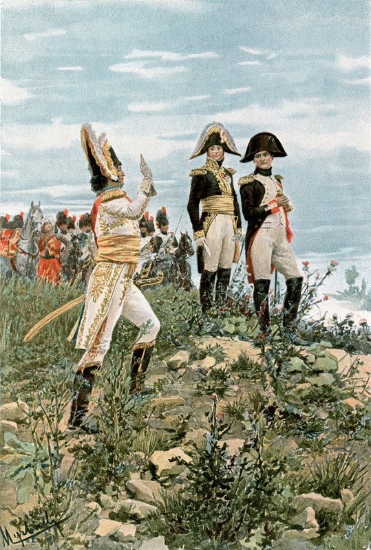 Şehzade Murat İmparatoru Selamlarken by Felicien baron de Myrbach Rheinfeld