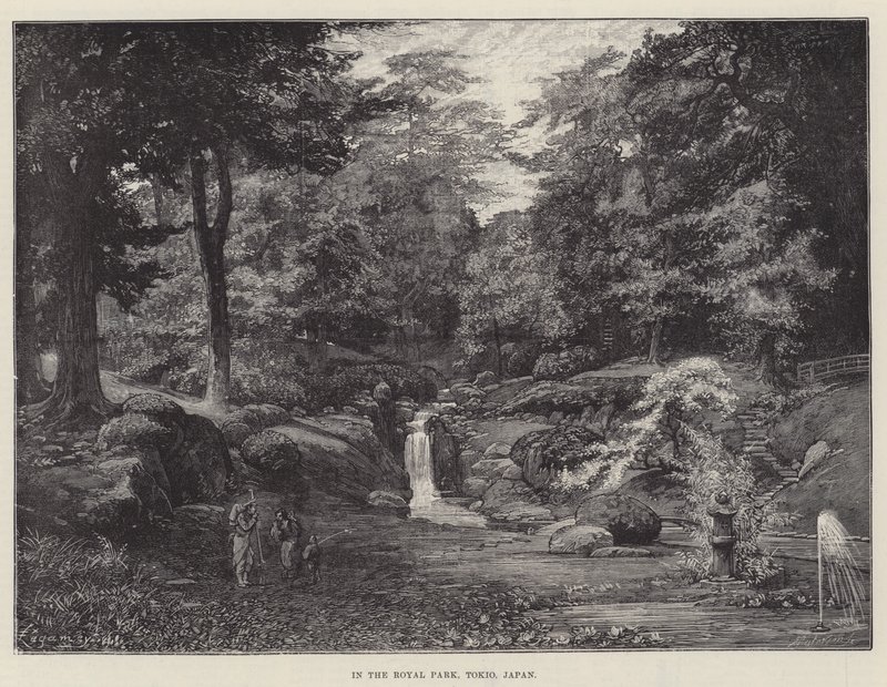 ರಾಯಲ್ ಪಾರ್ಕ್, ಟೋಕಿಯೋ, ಜಪಾನ್ ಟರ್ಕಿಯಲ್ಲಿ by Felix Regamey
