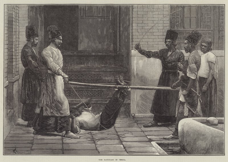 Bastinado İran'da by Felix Regamey