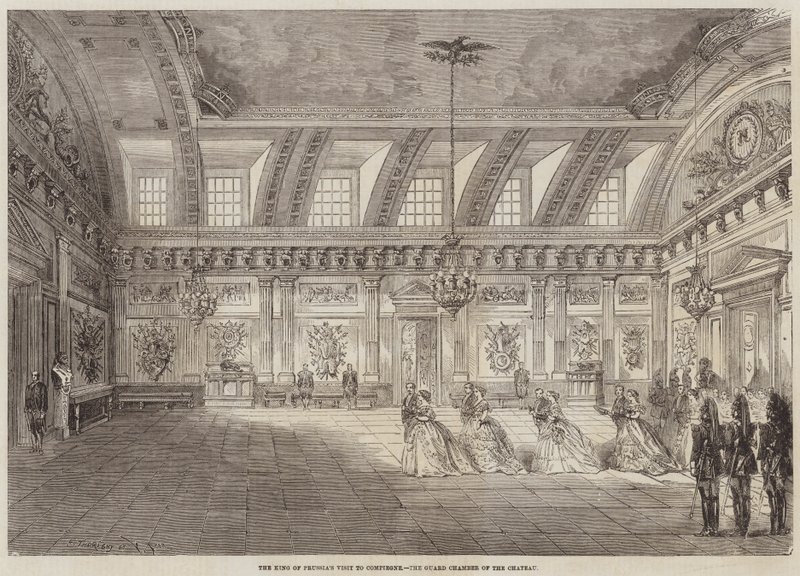 Prusya Kralı, Chateau Muhafız Odası Compiegne