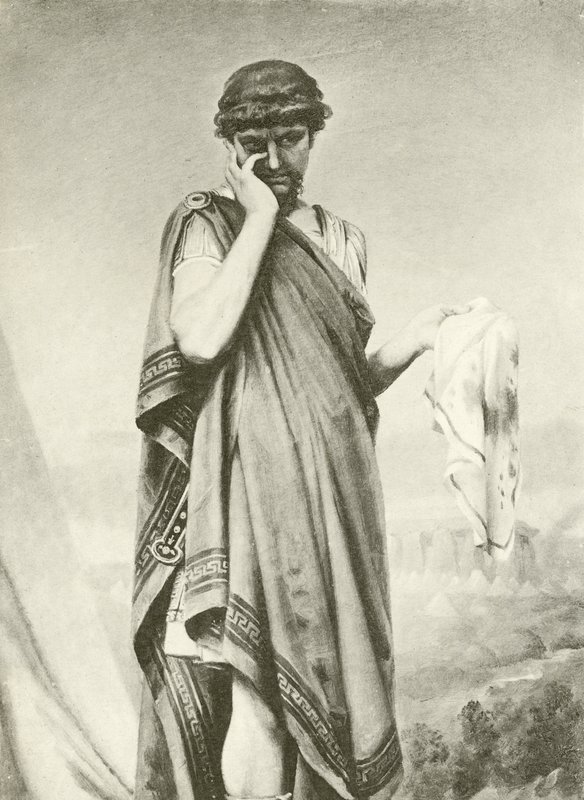 Cymbeline. Perde V-Sahne I (gravür) by Felix Octavius Carr Darley