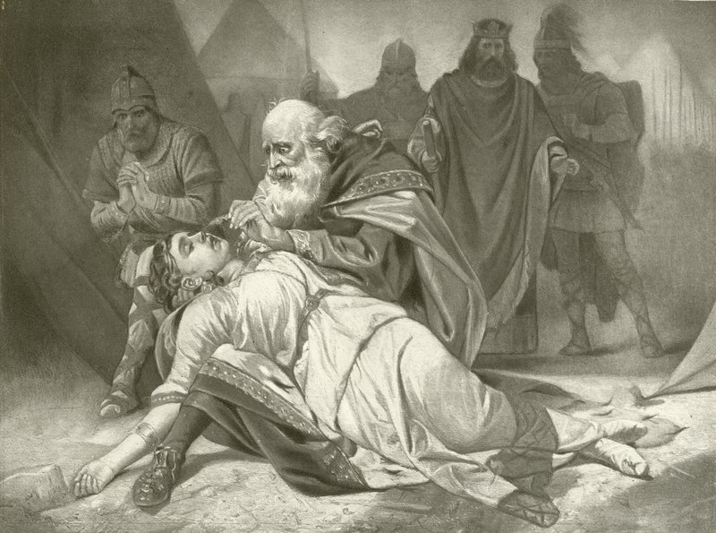 Kral Lear. Perde V, Sahne III (gravür) by Felix Octavius Carr Darley