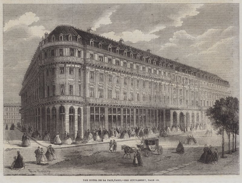 Otel de la Paix, Paris by Felix Thorigny