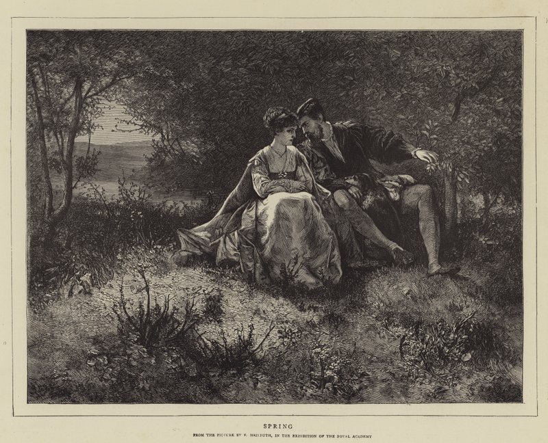 Bahar by Ferdinand Heilbuth