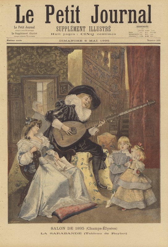 Sarabande by Ferdinand Roybet