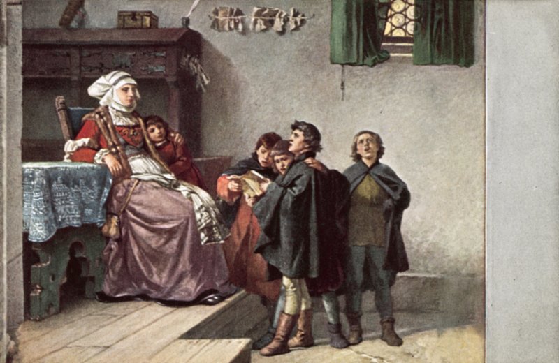 Martin Luther, Eisenach, Almanya