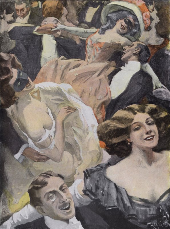 Changez les dames!  by Ferdinand von Reznicek