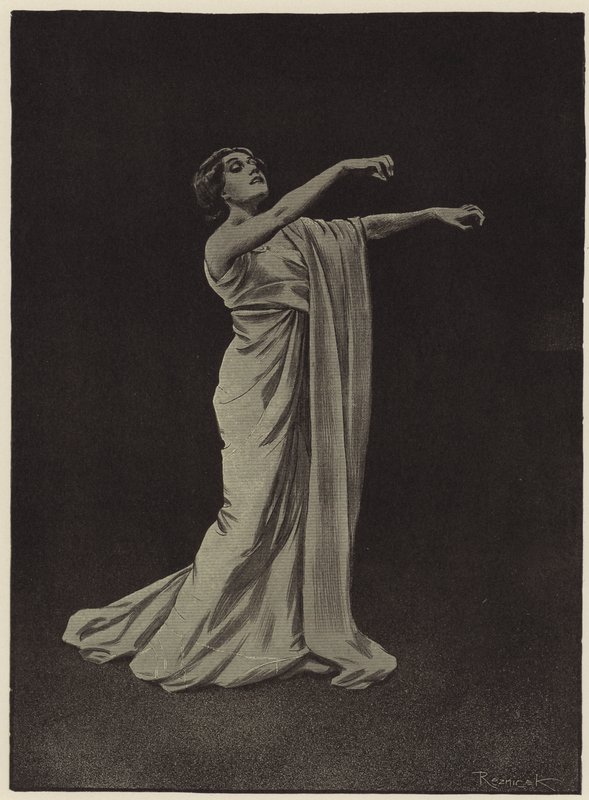 uyku dansçısı by Ferdinand von Reznicek