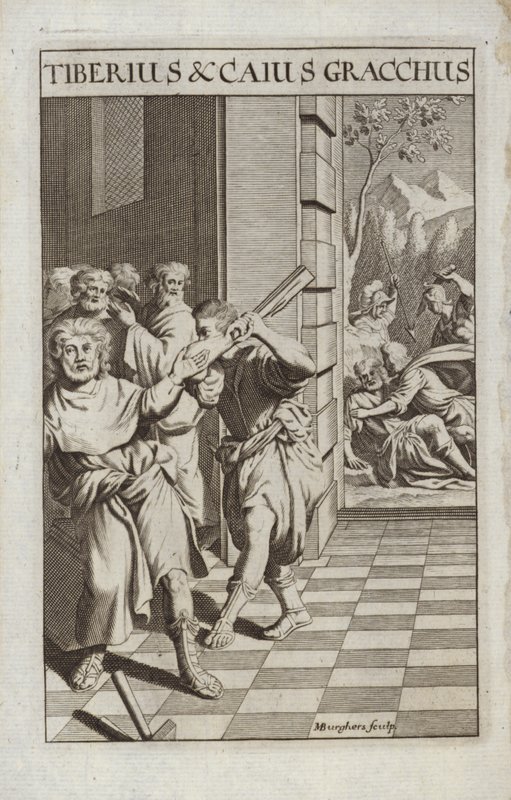 Tiberius ve Caius Gracchus by Flemish School