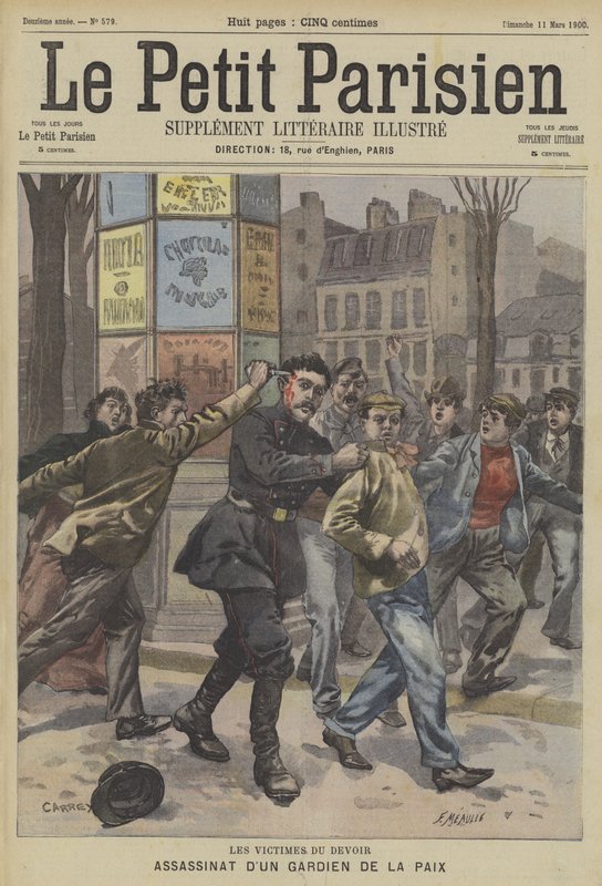 Bir Fransız polisi görev başında öldürüldü by Fortune Louis Meaulle