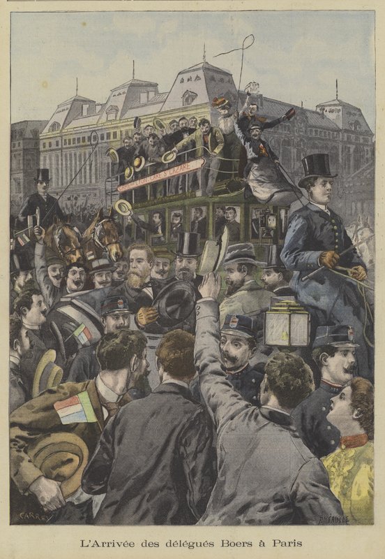 Boer delegelerinin Paris