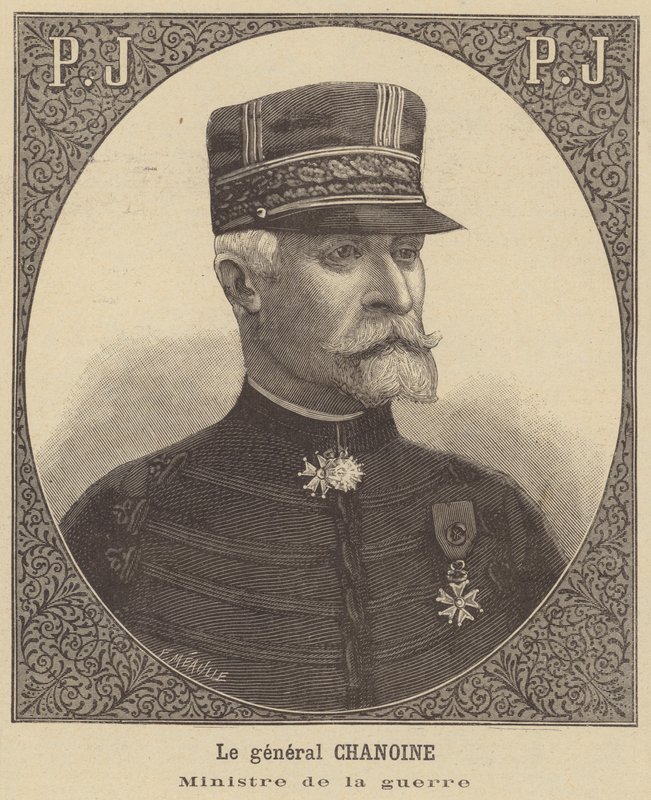 General Chanoine, Fransa Savaş Bakanı by Fortune Louis Meaulle