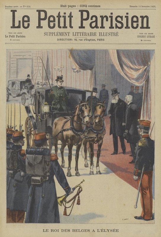Belçika Kralı II. Leopold, Paris